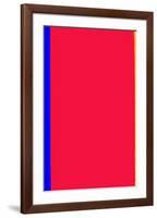 Who's Afraid of Red and Yellow?-Barnett Newman-Framed Serigraph