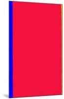 Who's Afraid of Red and Yellow?-Barnett Newman-Mounted Serigraph