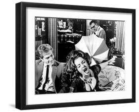 Who's Afraid Of Virginia Woolf?, George Segal, Elizabeth Taylor, Richard Burton, 1966-null-Framed Photo