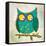 Who's Hoo I-Tandi Venter-Framed Stretched Canvas