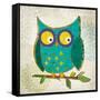 Who's Hoo I-Tandi Venter-Framed Stretched Canvas