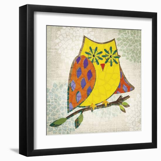 Who's Hoo II-Tandi Venter-Framed Art Print