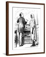 Who's to Pay?, 1878-Swain-Framed Giclee Print