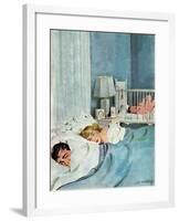 "Who's Turn?", January 21, 1950-M. Coburn Whitmore-Framed Giclee Print