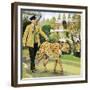 Who's Who at the Zoo: Rabiu, the Dog-Like Cat-G. W Backhouse-Framed Giclee Print