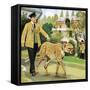 Who's Who at the Zoo: Rabiu, the Dog-Like Cat-G. W Backhouse-Framed Stretched Canvas