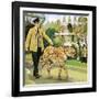 Who's Who at the Zoo: Rabiu, the Dog-Like Cat-G. W Backhouse-Framed Giclee Print