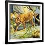 Who's Who in the Zoo: the King's Pet Cat-G. W Backhouse-Framed Giclee Print