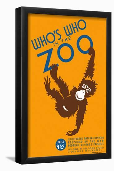 Who's Who in the Zoo-null-Framed Poster