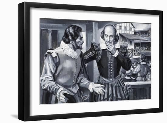 Who Said...? Ben Johnson and William Shakespeare-Paul Rainer-Framed Giclee Print