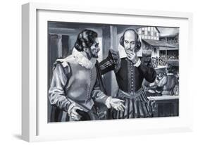 Who Said...? Ben Johnson and William Shakespeare-Paul Rainer-Framed Giclee Print