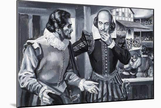 Who Said...? Ben Johnson and William Shakespeare-Paul Rainer-Mounted Giclee Print