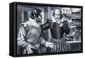 Who Said...? Ben Johnson and William Shakespeare-Paul Rainer-Framed Stretched Canvas