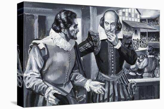 Who Said...? Ben Johnson and William Shakespeare-Paul Rainer-Stretched Canvas