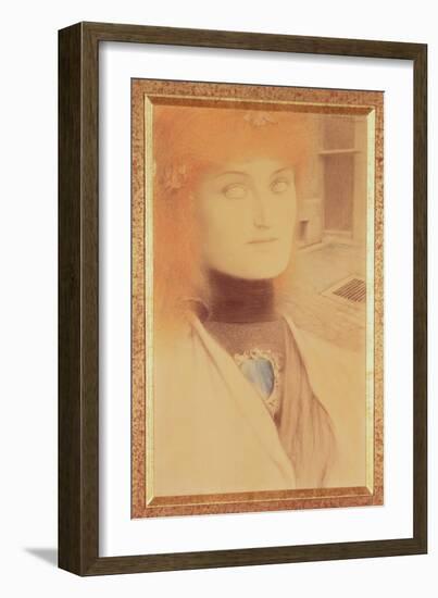 Who Shall Deliver Me?-Fernand Khnopff-Framed Giclee Print