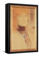 Who Shall Deliver Me?-Fernand Khnopff-Framed Stretched Canvas