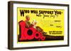 Who Will Support You?-null-Framed Art Print