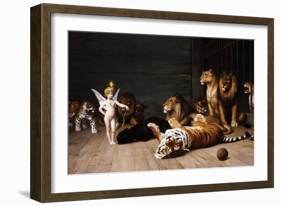 Whoever You Are, Here Is Your Master (Love, the Conqueror)-Jean Leon Gerome-Framed Giclee Print