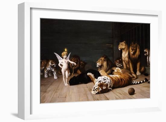 Whoever You Are, Here Is Your Master (Love, the Conqueror)-Jean Leon Gerome-Framed Giclee Print