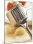 Whole and Grated Parmesan Cheese, Grater-Alena Hrbkova-Mounted Photographic Print