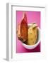 Whole and Half Prickly Pear in Bowl-Eising Studio - Food Photo and Video-Framed Photographic Print