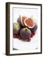 Whole And Halved Figs-Jon Stokes-Framed Photographic Print