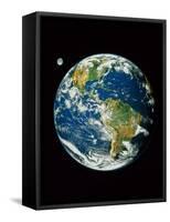 Whole Earth (Blue Marble 2000)-null-Framed Stretched Canvas