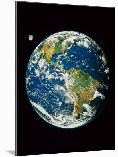 Whole Earth (Blue Marble 2000)-null-Mounted Photographic Print