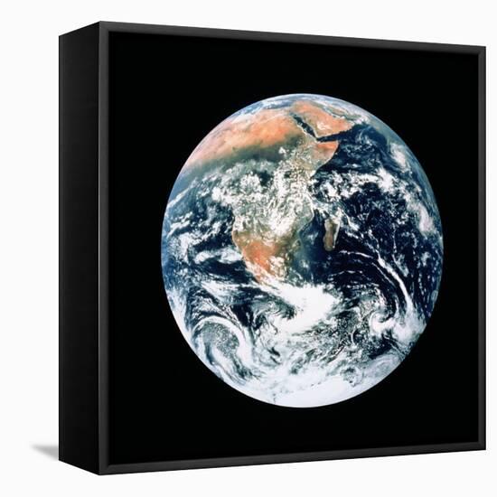 Whole Earth From Apollo 17-null-Framed Stretched Canvas