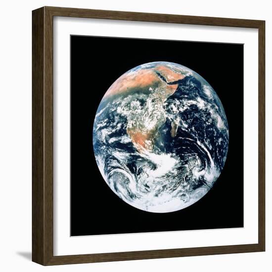 Whole Earth From Apollo 17-null-Framed Premium Photographic Print