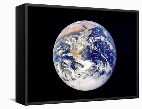 Whole Earth from Space, Viewed from Apollo 17, December 1972-null-Framed Stretched Canvas