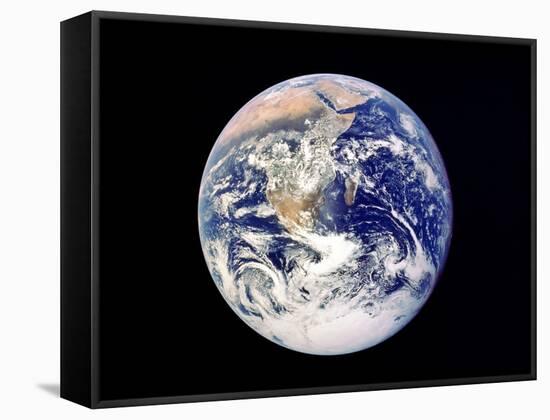 Whole Earth from Space, Viewed from Apollo 17, December 1972-null-Framed Stretched Canvas