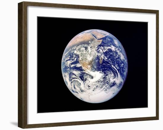 Whole Earth from Space, Viewed from Apollo 17, December 1972-null-Framed Photographic Print
