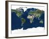 Whole Earth, Satellite Image-PLANETOBSERVER-Framed Photographic Print