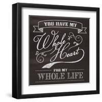 Whole Heart-null-Framed Art Print