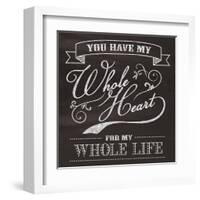 Whole Heart-null-Framed Art Print