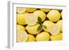 Whole Lemons and Lemon Slices-Eising Studio - Food Photo and Video-Framed Photographic Print