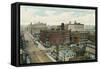 Wholesale District, Omaha, Nebraska-null-Framed Stretched Canvas