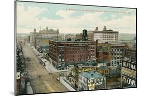 Wholesale District, Omaha, Nebraska-null-Mounted Art Print