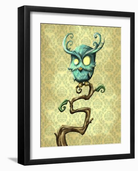 Whoo Dis-Mischief Factory-Framed Giclee Print
