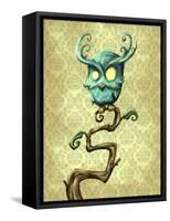 Whoo Dis-Mischief Factory-Framed Stretched Canvas