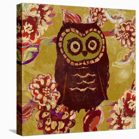 Whoo's That Owl 1-Bella Dos Santos-Stretched Canvas