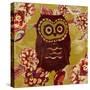 Whoo's That Owl 1-Bella Dos Santos-Stretched Canvas