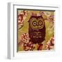 Whoo's That Owl 1-Bella Dos Santos-Framed Art Print