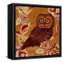 Whoo's That Owl 2-Bella Dos Santos-Framed Stretched Canvas