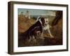 Whos to Have the Stick, 1820-Edwin Landseer-Framed Giclee Print