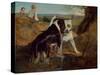 Whos to Have the Stick, 1820-Edwin Landseer-Stretched Canvas