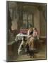 Whose Dinner is it?-Adolf Eberle-Mounted Giclee Print