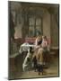 Whose Dinner is it?-Adolf Eberle-Mounted Giclee Print