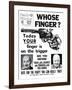 Whose Finger? Today Your Finger is on the Trigger-null-Framed Photographic Print